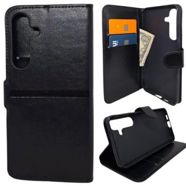 Imagem de Capa Carteira para Samsung S24 Plus (Tela de 6.7) Capinha Case - Genér