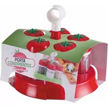 Imagem de Porta Condimento De Mesa Restaurante Bares Lanchonete Tomate - Monte L