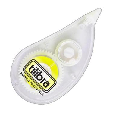 Imagem de Marca Texto Em Fita Amarelo - Plus