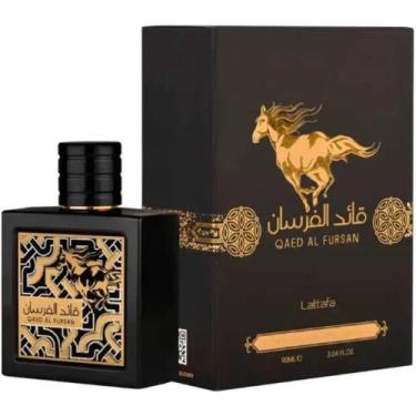 Imagem de Perfume Qaed al Fursan Lattafa Edp 90 Ml Masculino Arabe Original Lacr