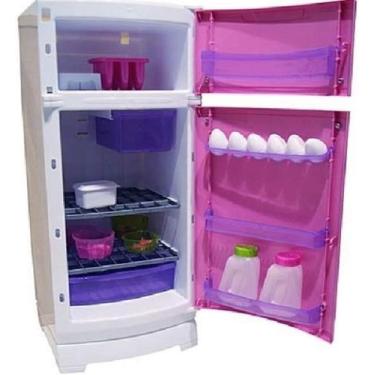 Imagem de Geladeira Mágica Super Meg Rosa Com Som E Luz - Magic Toys