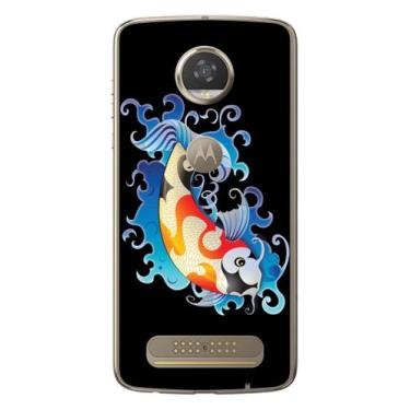 Imagem de Capa Adesivo Skin053 Verso Para Motorola Moto Z2 Play - Kawaskin