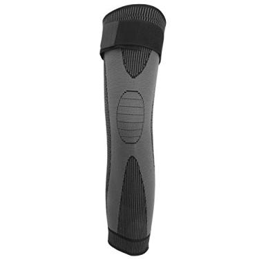 Imagem de Joelheira esportiva de compressão antiderrapante, confortável, respirável, esportiva, joelheira (G)