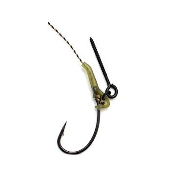 Imagem de Anzóis de pesca 30 PCs Acessórios de pesca Mangas de gancho Ready Aligner Hair Rigsterminal Tackle Connect pop up Acessórios de pesca (Color : 30PCS)