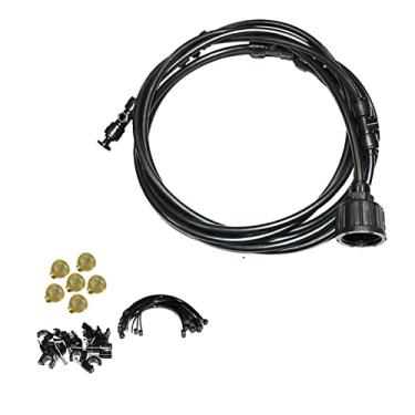 Imagem de Tingpai 20FT Sistema de Resfriamento de Névoa Ao Ar Livre Linha de Névoa Kit de Pulverização de Água de Rega DIY Conjunto de Equipamento de Névoa de Poupança de Água pa Jardim Estufa Flor Pátio G mad