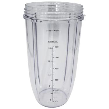Imagem de Peças de substituição da Blendin, compatível com liquidificador NutriBull 600 W e 900 W, Colossal Jar