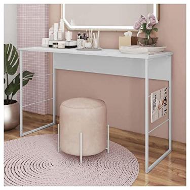 Imagem de Penteadeira Para Salão Aparador 120cm Branco Fabrick Caemmun