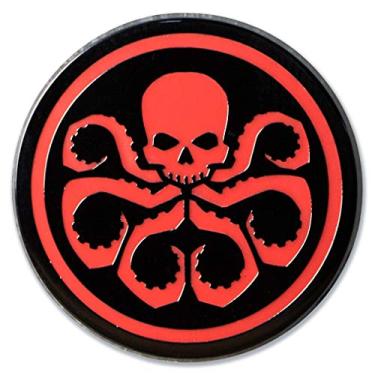 Imagem de Hydra Hydra Pinos para insígnia para bolsas, alfinetes para cordões, alfinetes estéticos para encher mochila de meias de Páscoa, lembrancinhas de Halloween, broches e broches, joias, Alumínio, Sem pedras preciosas