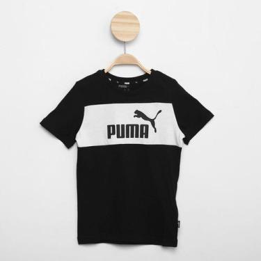 Imagem de Camiseta Infantil Puma Essentials Color Block