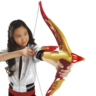 Imagem de Nerf Lançador Arco E Flecha Guerreira Mulan - Hasbro