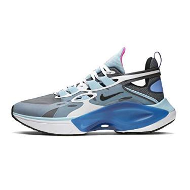 Imagem de Nike Tênis masculino casual Signal D/MS/X (42, cinza escuro/branco/cubo oceano/branco cime), Cinza-escuro/branco-oceano cúbico, 12