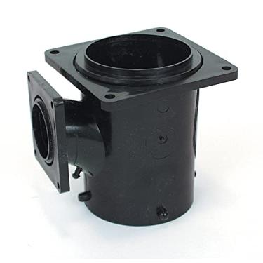 Imagem de Valterra Encaixe de válvula flangeada T1010 – redução San Tee de 7,6 cm, baioneta de 7,6 cm x 7,6 cm e flange giratória de 3,8 cm