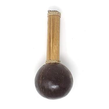 Imagem de Hawaii Tropical Novelty Instrumento Musical Bambu Shaker (20 cm Coconut Maraca)