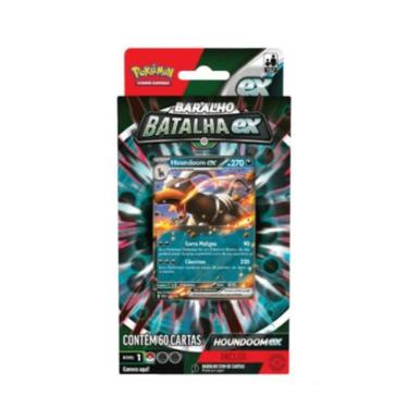 Imagem de Jogo de Cartas - Houndoom ex - Baralho de Batalha COPAG DA AMAZONIA