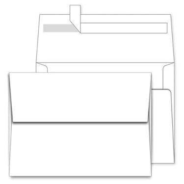 Imagem de Envelopes de papel branco transparente de 2,4 kg., A2(4.375 x5.75 Inches)
