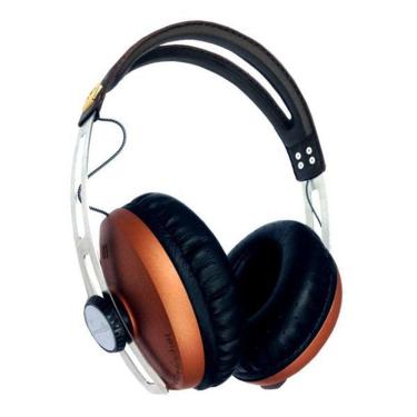 Imagem de Headphone Lcperfectum Marrom + Case + Cabo + Adaptador P10
