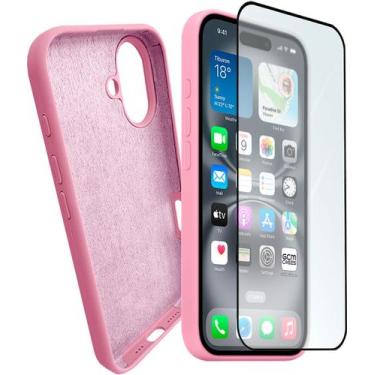 Imagem de Kit Pelicula 3d + Capa Capinha Para iPhone 16 Todos Modelos - GCM CASE