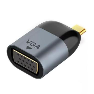 Imagem de Adaptador de Video VGA para USB-C Celular Notebook Monitor - Knup