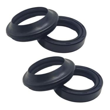 Imagem de Par Retentor Bengala Nx 400 Falcon + Guarda Pó - MotoBor