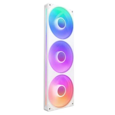 Imagem de Fans Gamer NZXT F360 RGB Core Branco 3x120mm Bloco Único RF-U36HF-W1
