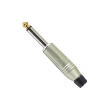 Imagem de Plug P10 Mono Metal Ponta GOLD 17MM