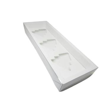Imagem de Caixa Base Árvore - Branco - (30,5cm x10cm x3,7cm) - 5 unidades - Assk