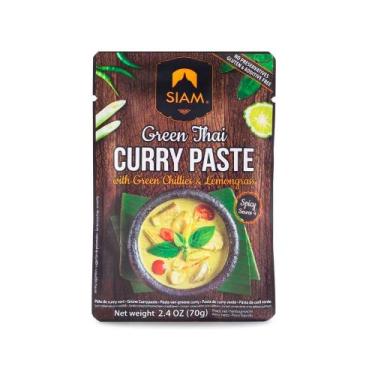 Imagem de Pasta Tailandesa de Curry Verde DeSiam 70g