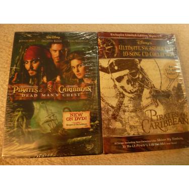 Imagem de Pirates of the Carribean: Dead Man's Chest/Disney Ultimate Swashbuckler 10 Song CD Collection: Exclusive Limited-edition Music CD