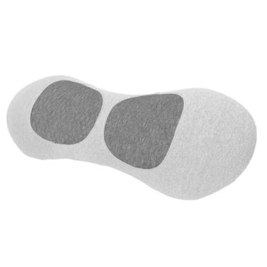 Imagem de Travesseiro de Apoio Lombar Respirável de Espuma Viscoelástica Travesseiro Ergonômico de Apoio Lombar (Cinza espacial)