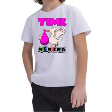 Imagem de Camiseta Infantil Cegonha Time Menina - Alearts, 10