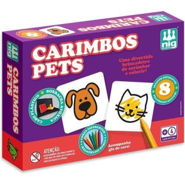 Imagem de Carimbos Pets 0130 - NIG Brinquedos