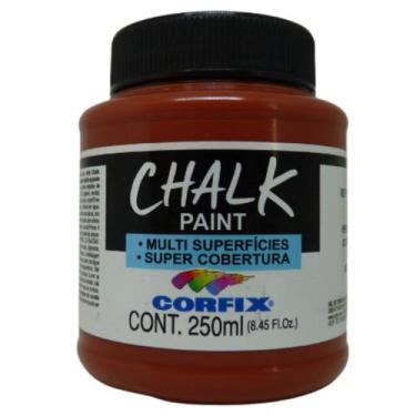 Imagem de Tinta Chalk Paint Corfix 250ml - 23250, 488 - VERMELHO COUNTRY