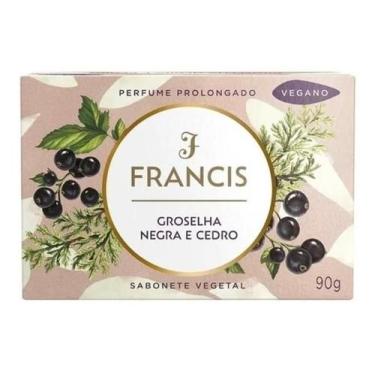 Imagem de Kit c/ 2 Sabonete Barra Groselha Negra e Cedro Francis 90g