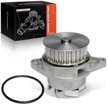 Imagem de A-Premium Bomba de água do motor com anel de vedação compatível com Volkswagen CrossFox 2007-2009 2011-2017, Gol 2009-2013 2016-2018, Gol Sedan, Lupo, Polo, Saveiro, SportVan & Seat Cordoba, Ibiza