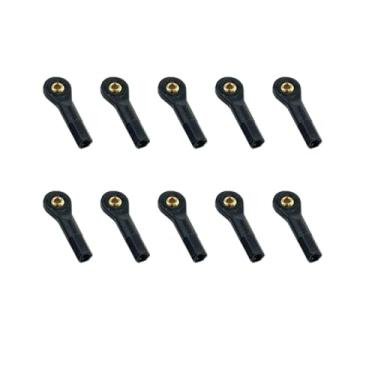 Imagem de 10PCS RC Airplane Boat Plastic Ball Head Holder M2 Tie Rod Ends Ball Joint for RC Airplane Helicopter Boat DIY Model Toy Rod Connect Parts (M2x26mm)