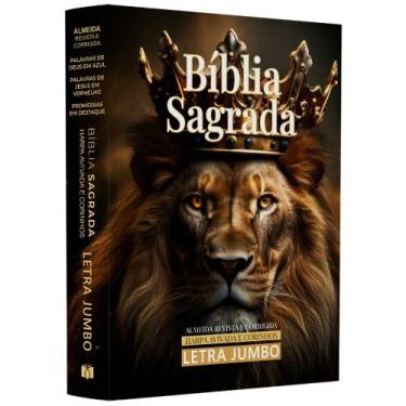 Imagem de Livro - Bíblia Sagrada - ARC - Harpa Avivada e Corinhos - Jumbo - Capa
