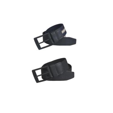 Imagem de Kit Cinto Esportivo Masculino Elástico Couro Resistente - Lander Calça