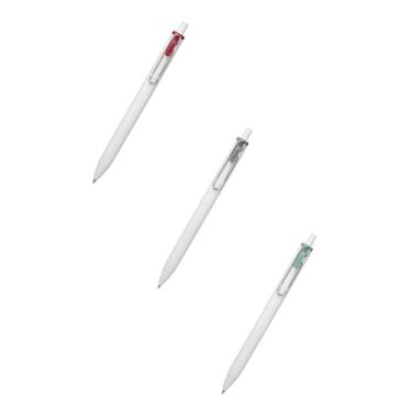 Imagem de TTDLMO Canetas de gel coloridas para piquenique 0,5 mm, pacote de 3 cores – Conjunto de edição limitada: câmera de filme, lago, cores de maçã assada – Feito no Japão | Escrita suave | Conjunto de