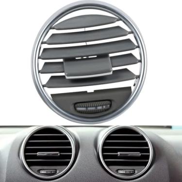 Imagem de Gray,Center Right,TPUIZUS 1 Pcs Carro Painel de Instrumentos Frontal Ar Condicionado Air Vent Grille Tampa do Painel de Saída para Mercedes Benz W164 ML Classe para W164 GL Classe 2006-2011