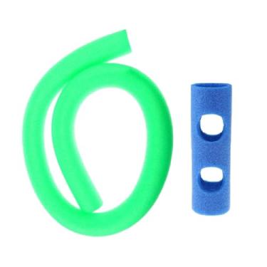 Imagem de RNXRZANK Macarrão de Piscina para Natação com Conector, Tubo de Espuma para Adultos, Verde