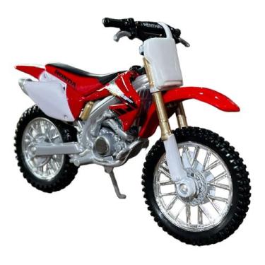 Imagem de Miniatura Moto Honda CRF450R Burago 1:18