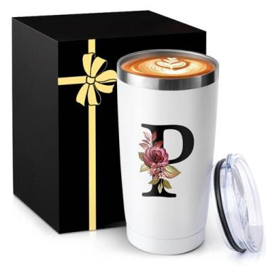 Imagem de Xícara de café isolada MNZZ 590ml Caneca de viagem em aço inoxidável