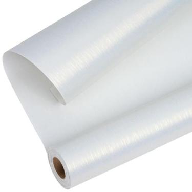 Imagem de Rollo de Papel Kraft Blanco BIOBROWN para Envoltura de Regalos 43x10 m