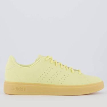 Imagem de Tênis Adidas Advantage 2.0 Off Amarelo Feminino, 36