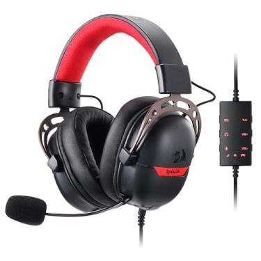 Imagem de Headset Redragon Aurora Preto USB 7.1