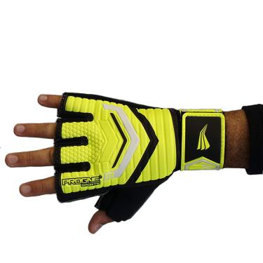 Imagem de PROGNE SPORTS Trainning, Luva de Futebol para Goleiro Masculino e Feminino, Preto/Amarelo, P