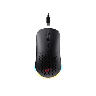 Imagem de Havit Mouse Gamer Tri-Mode MS963WB Sem Fio e Com Fio, USB, Bluetooth, Wireless 2.4GHz, Tampa Removível, RGB, 7 Botões, 800-1600-2400-3200-4800-8000 DPI