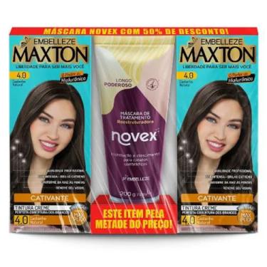 Imagem de Kit 2 Maxton 4.0 + Novex Creme Longo Poderoso 200G