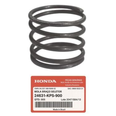 Imagem de Mola Eixo Seletor Marcha Cg Titan 125 80 a 08, Xlr 125, Aero - Honda