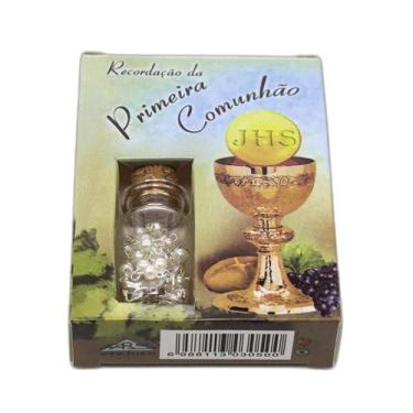 Imagem de Terço Recordação Da Primeira Comunhão - Amém Decoração Religiosa